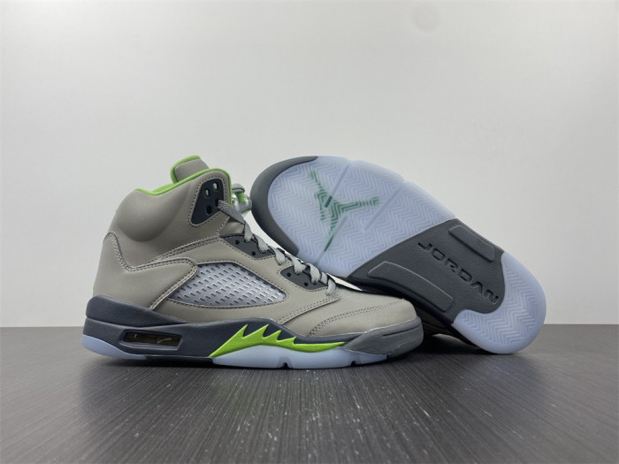air jordan 5 green bean 2022 dm9014-003