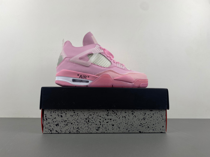 off-white x jordan 4 “pink”