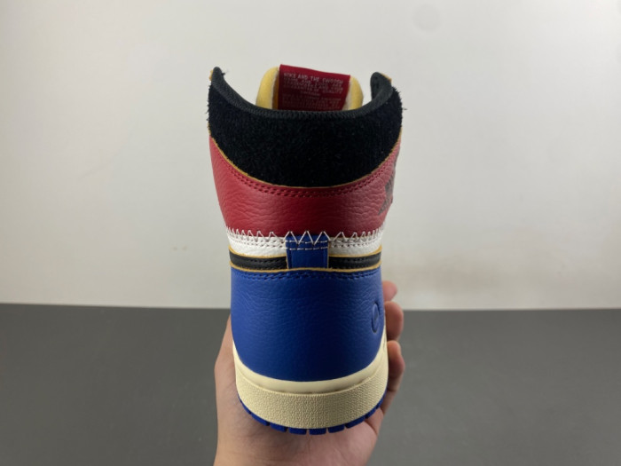 Jordan 1 Retro High OG SP Fragment x Union LA Varsity Red Sport Royal