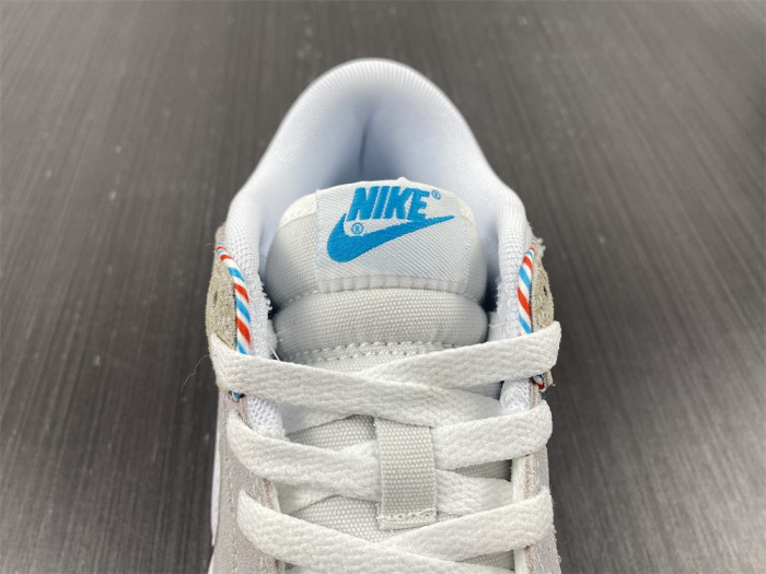 nike dunk low barbershop grey dh7614-500