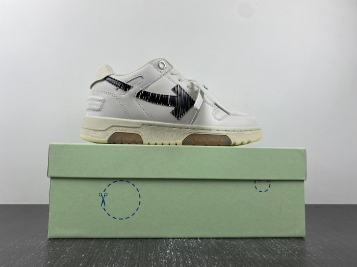 off-white out of office leather sneakers