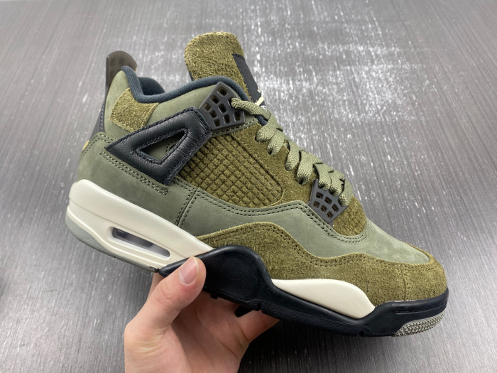 air jordan 4 craft "medium olive" fb9927-200