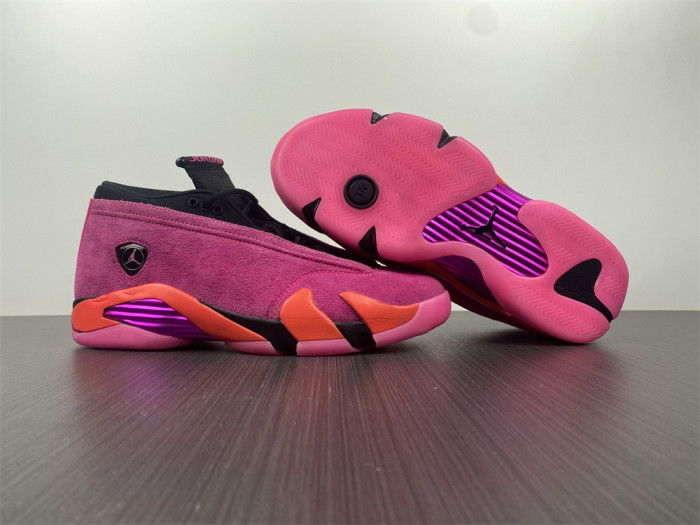 air jordan 14 low shocking pink blast dh4121-600