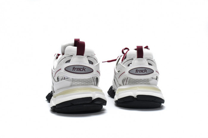 belanciaga Tess S. White Claret Red 542436 W1JH 1915