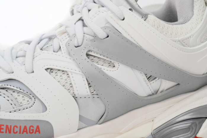 belanciaga Tess S.White Grey Red 542436 W3DB2 7663