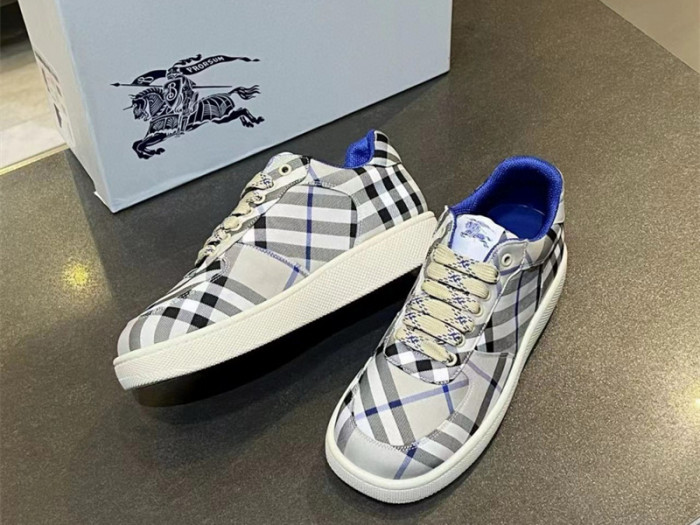 Bur*berry Check Terrace Sneakers BBR--3007