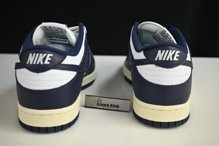 nike dunk low vintage navy dd1503-115