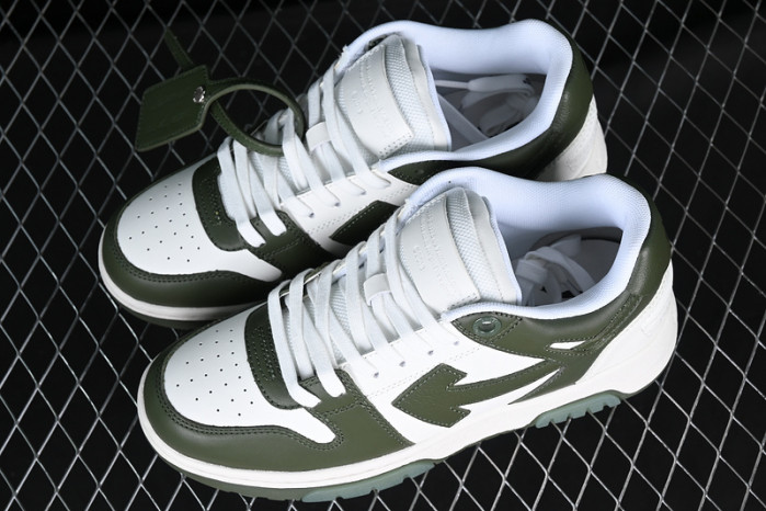 off-white out of office leather sneakers