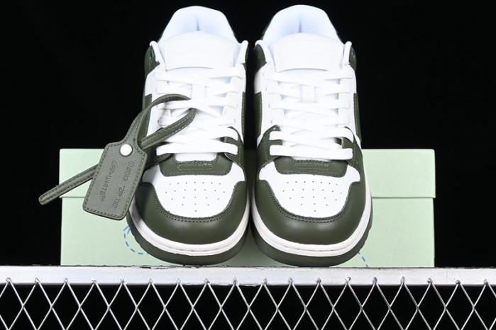 off-white out of office leather sneakers