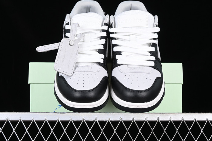off-white out of office leather sneakers