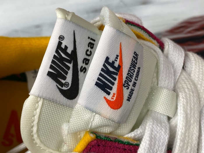 nike ld waffle sacai pine green - bv0073-301