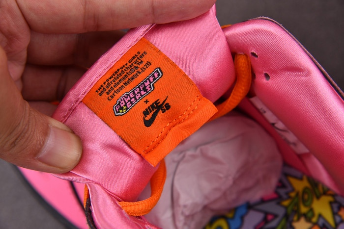 the powerpuff girls x nike sb dunk low blossom fd2631-600