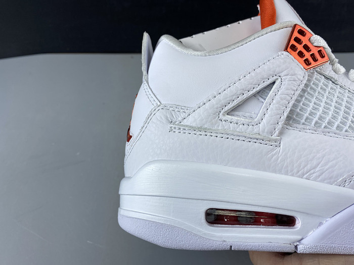 air jordan 4 retro "metallic orange" ct8527-118