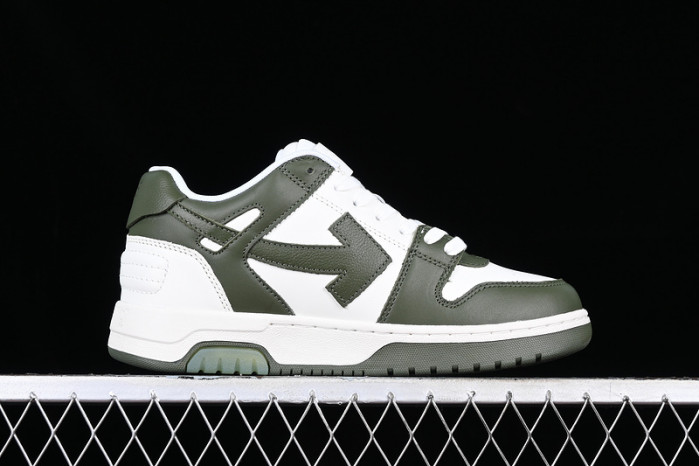 off-white out of office leather sneakers