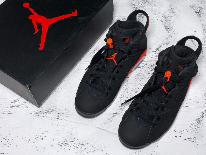 air jordan 6 retro black infrared 384664-060