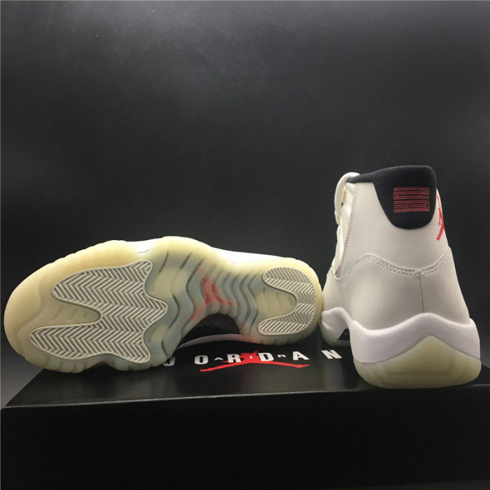 air jordan 11 retro "platinum tint" - 378037 016