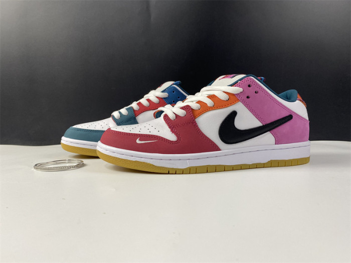 parra nike sb dunk low 2021 dh7695-100