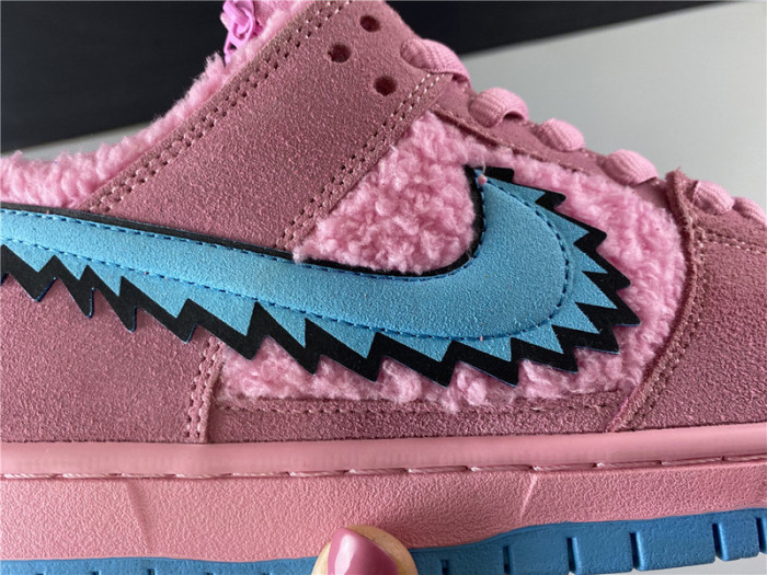 grateful dead x nike sb dunk low pink bear 2020 cj5378-600