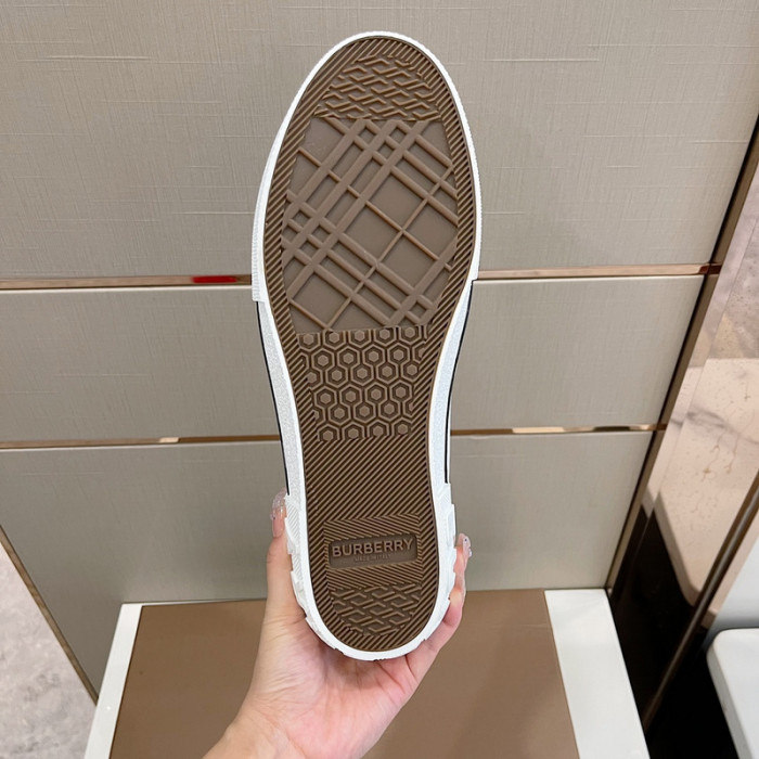 Bur*berry Vintage Check Cotton Sneakers