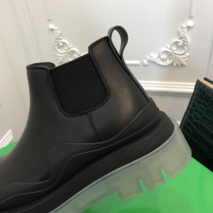 Botteg*Venta Tire Leather Ankle boots