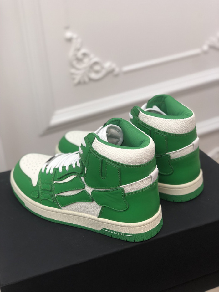 amiri* skel leather sneakers