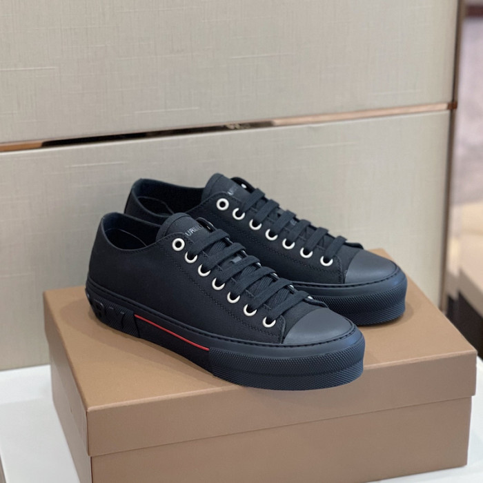 Bur*berry Vintage Check Cotton Sneakers