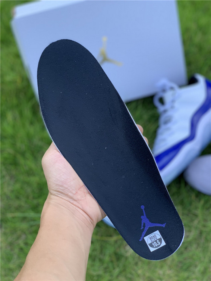 air jordan 11 retro low white concord ah7860-100