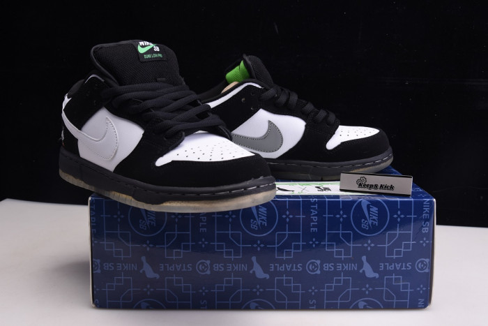 nike sb dunk low “panda pigeon” bv1310-013