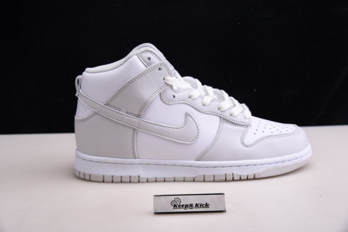 nike dunk high retro white vast grey (2021) - dd1399-100