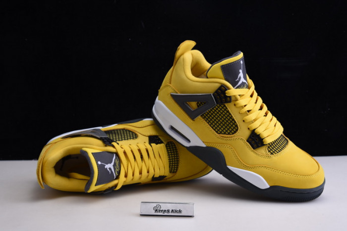 nike air jordan 4 retro lightning 314254-702