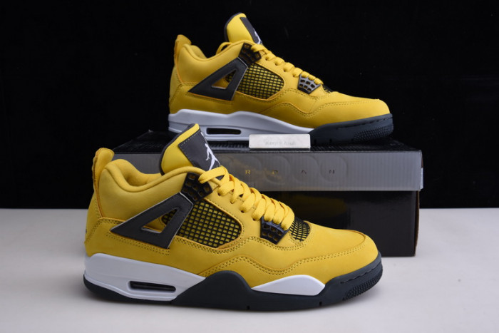nike air jordan 4 retro lightning 314254-702