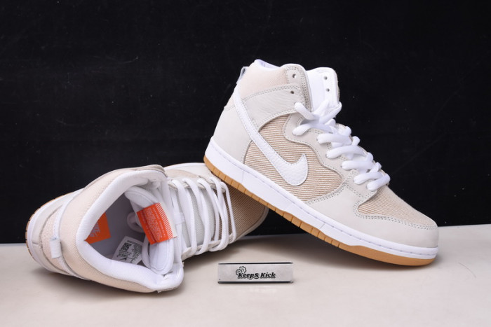 nike sb dunk high unbleached pack da9626-100